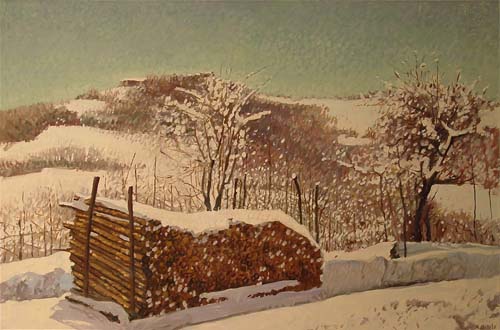 Legnaia sotto la neve