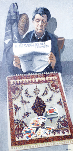 Tavolo e uomo che legge (2)