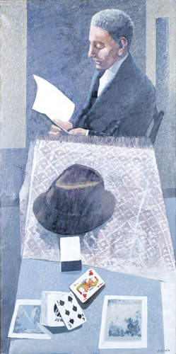 Tavolo e uomo che legge (1)