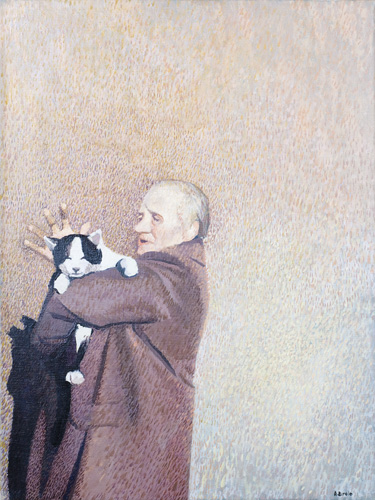 Figura con gatto