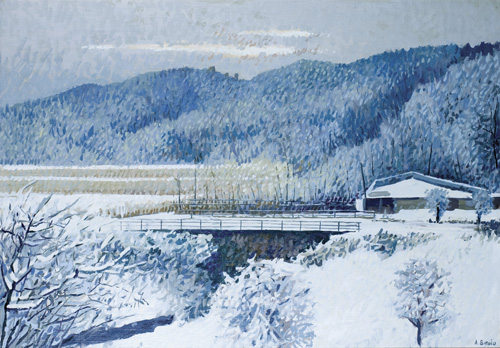Neve tra piana e collina