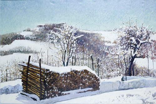 Legnaia sotto la neve